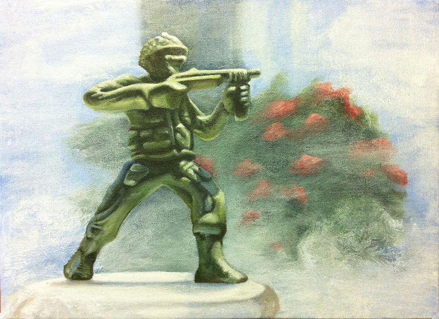 Untitled-10x12 (toy soldier)